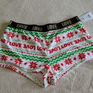 Mentally Exhausted Fleece Sleep Shorts